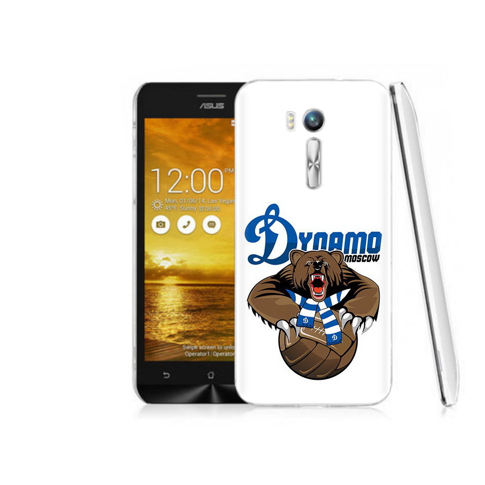

Чехол MyPads Tocco для Asus ZenFone Go (ZB551KL) ФК Динамо медведь, Прозрачный, Tocco