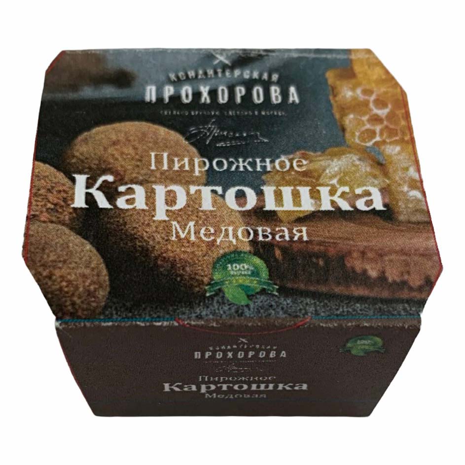 

Пирожное Кондитерская Прохорова Картошка медовая 60 г