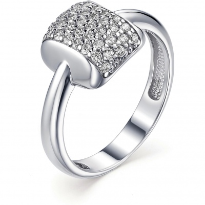 

Кольцо с 38 фианитами из серебра р. 16 Алкор серебро 01-1334_00КЦ-00, 01-1334_00КЦ-00