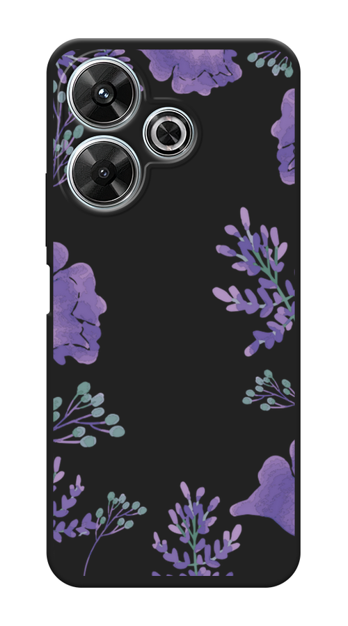 

Чехол Awog на Xiaomi Redmi Note 13R/Redmi 13/Poco M6 4G "Сиреневая цветочная рамка", Прозрачный;фиолетовый, 322552-1