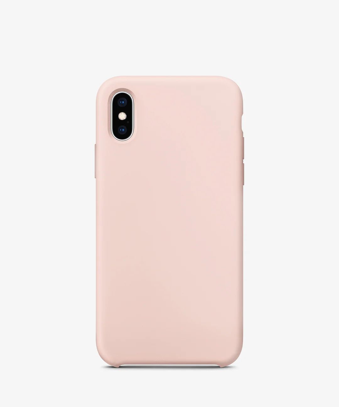 

Чехол силиконовый для Apple iPhone XR песочно-розовый