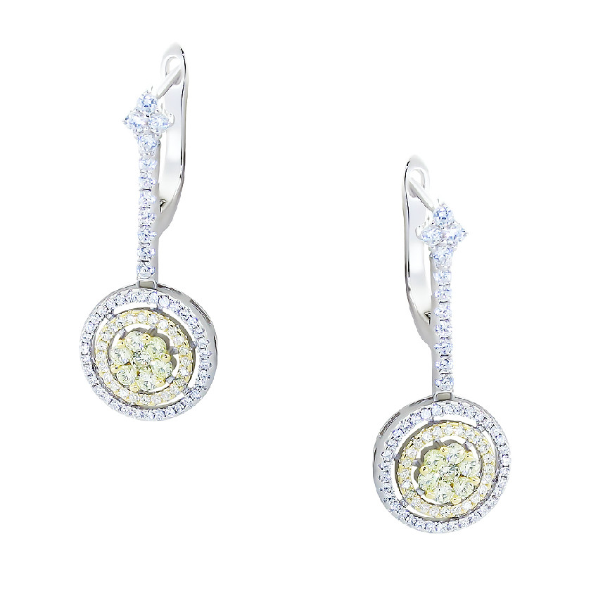 

Серьги из серебра с фианитом Silver Sky B16827-E-Y, B16827-E-Y