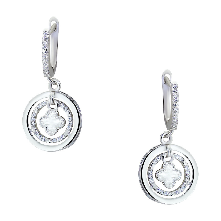 

Серьги из серебра с фианитом Silver Sky B17155-E, B17155-E