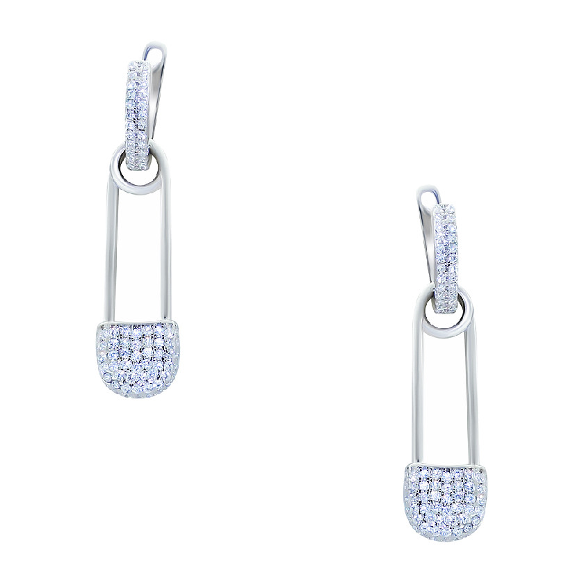 

Серьги из серебра с фианитом Silver Sky D6887, D6887
