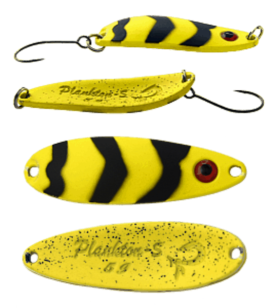 

Блесна колеблющаяся LureMax Plankton-S, 40 мм, 5г, 25, Желтый;черный