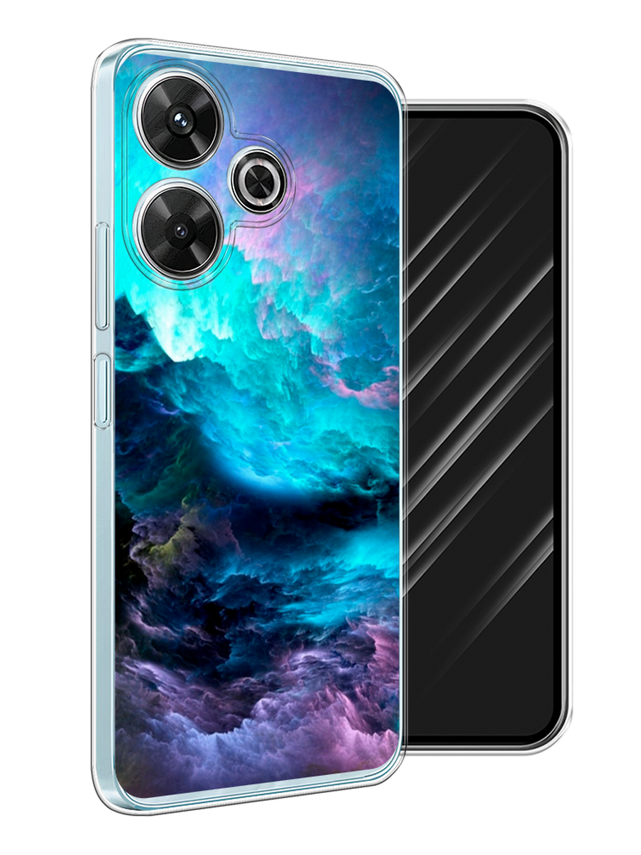

Чехол Awog на Xiaomi Redmi Note 13R/Redmi 13/Poco M6 4G "Бирюзовое небо", Бирюзовый;фиолетовый;черный, 322550-1