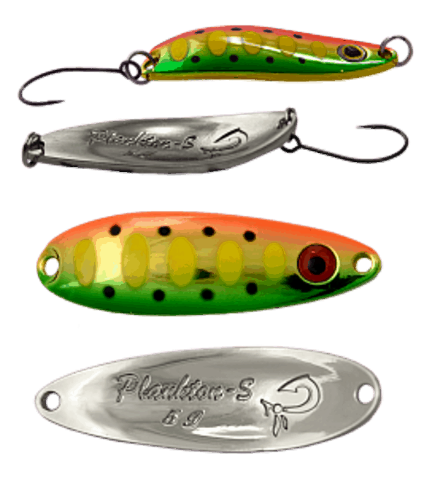 

Блесна колеблющаяся LureMax Plankton-S, 40 мм, 5г,102, Золотистый;оранжевый;зеленый