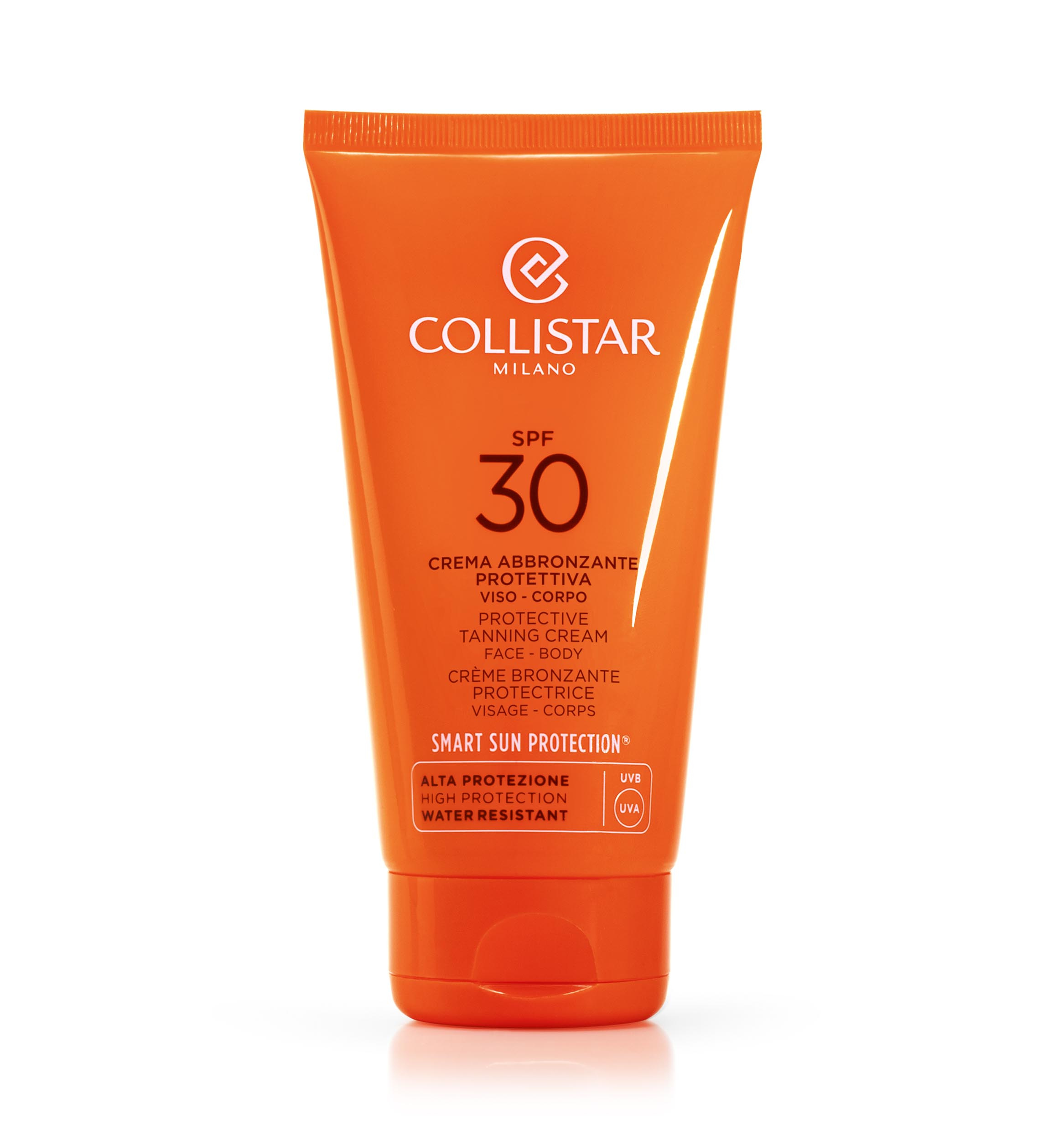 

Солнцезащитный Крем SPF30 Collistar Ultra Protection Tanning Cream SPF30 150 мл, Крем для лица и тела