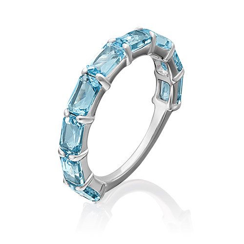 

Кольцо из золота р. 17,5 PLATINA jewelry 01-5335-00-201-1120-46, топаз, 01-5335-00-201-1120-46