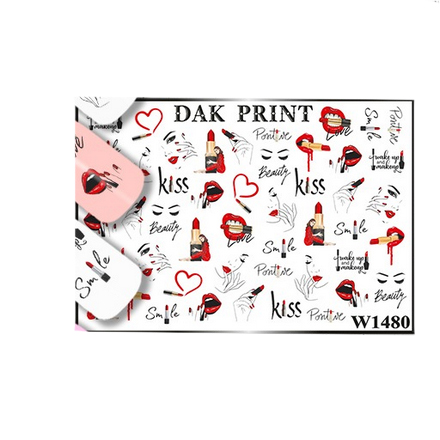 

Набор, Dak Print, Слайдер-дизайн №1480, 3 шт.