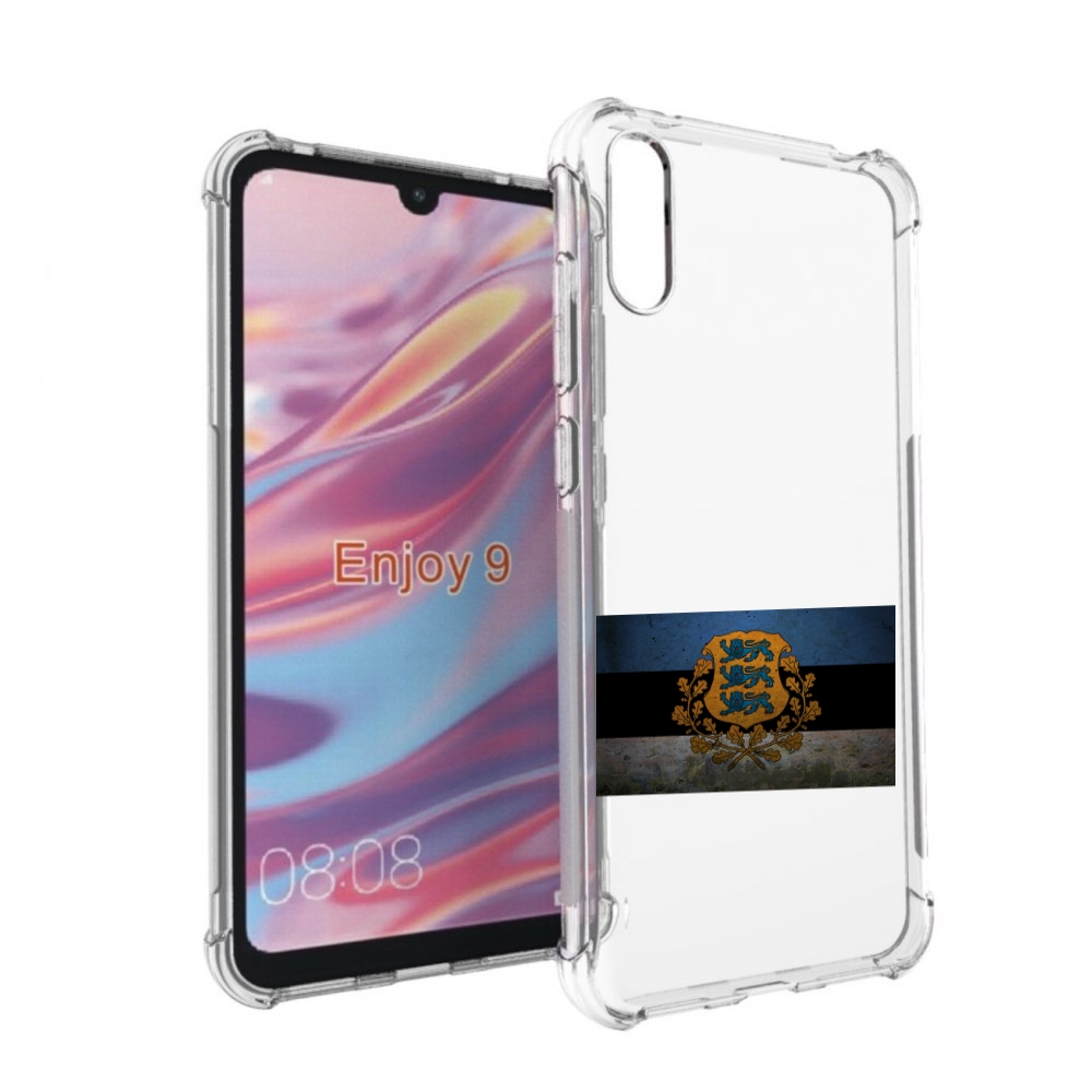 

Чехол бампер MyPads герб флаг эстонии-1 для Huawei Enjoy 9, Прозрачный, Tocco