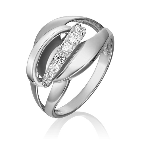

Кольцо из золота р. 18,5 PLATINA jewelry 01-5399-00-401-1120-03, фианит, 01-5399-00-401-1120-03