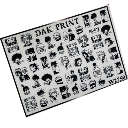 

Набор, Dak Print, Слайдер-дизайн №W2750, 3 шт.