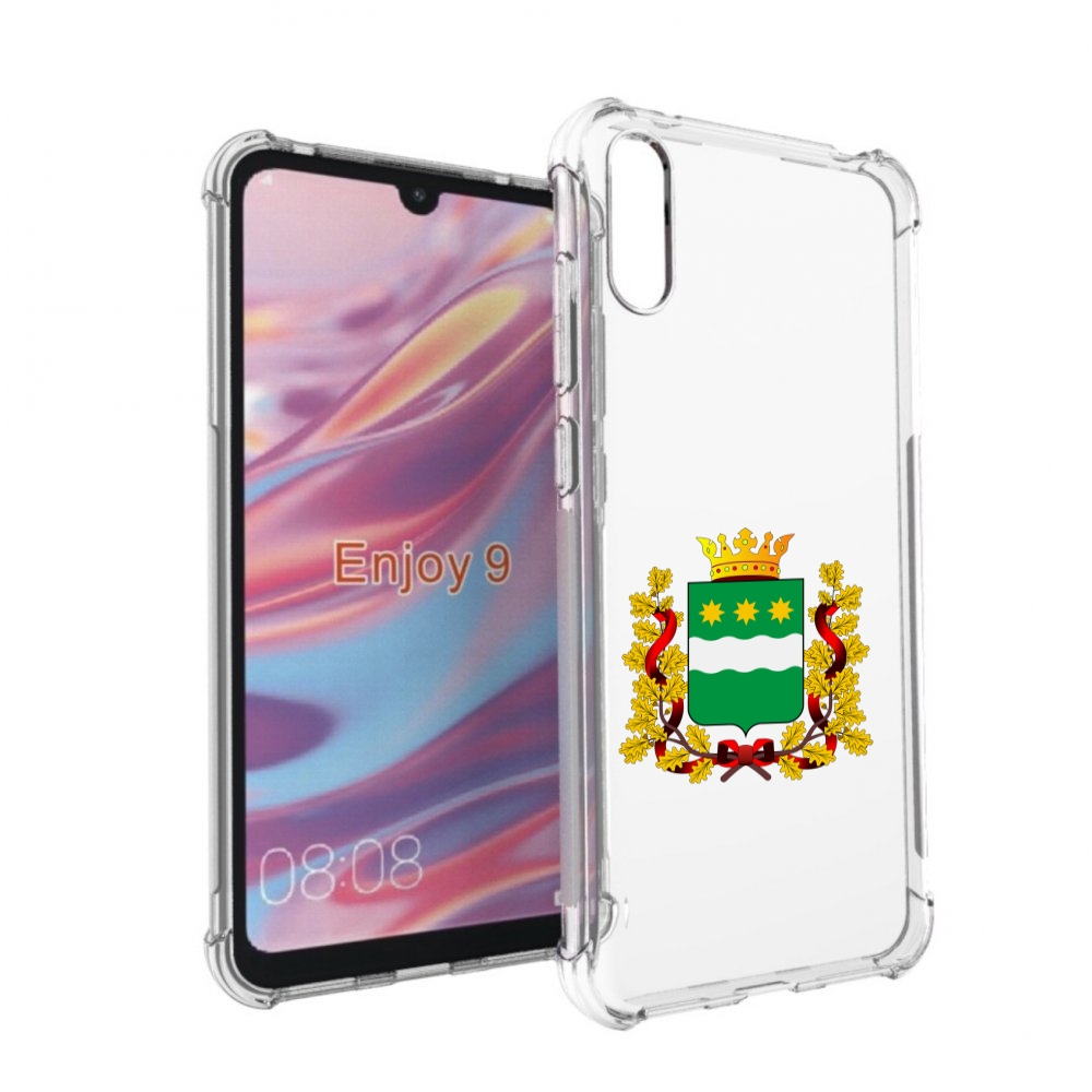 

Чехол бампер MyPads герб-амурскои-области для Huawei Enjoy 9, Прозрачный, Tocco