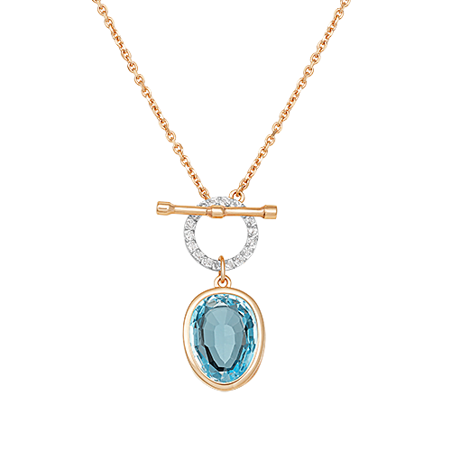 

Колье из красного золота 50 см PLATINA jewelry 07-0232-00-201-1110-46, топаз, 07-0232-00-201-1110-46