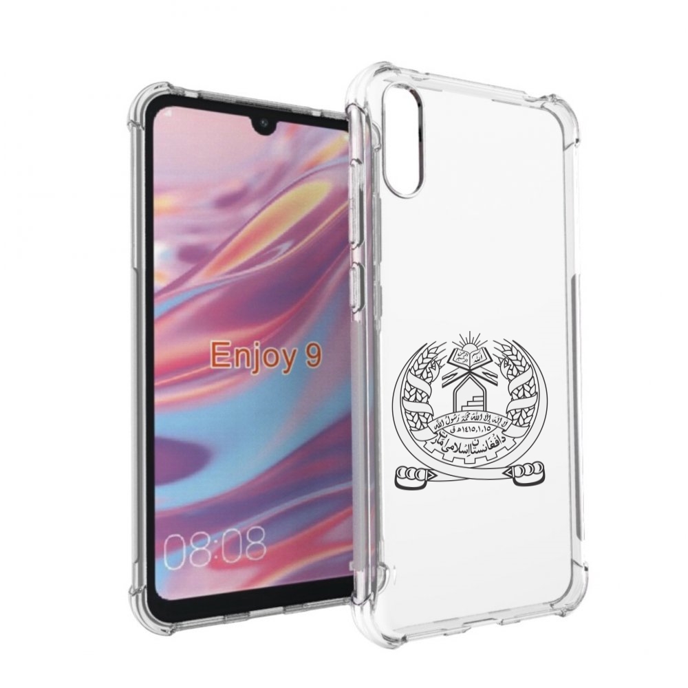 

Чехол бампер MyPads герб-афганистан для Huawei Enjoy 9, Прозрачный, Tocco