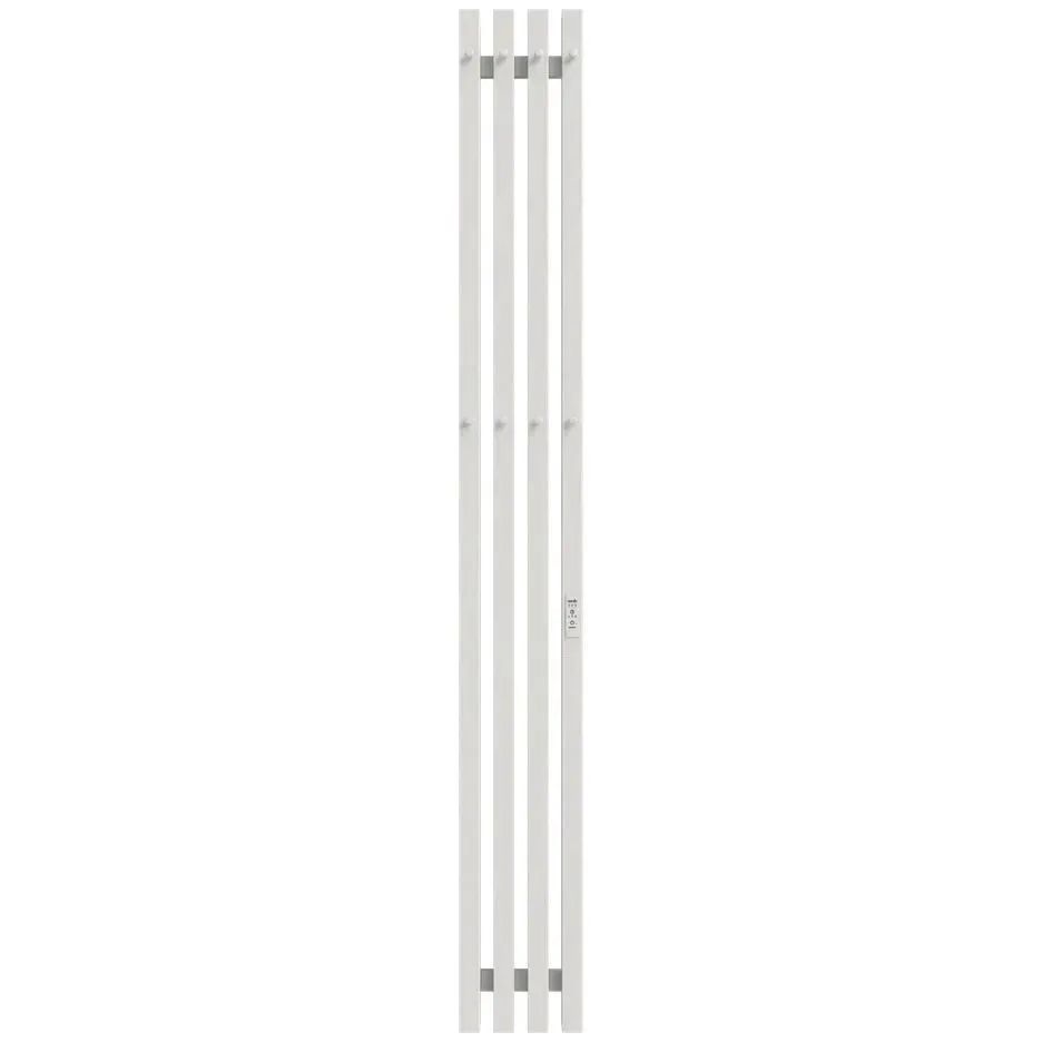 Полотенцесушитель электрический Grois QUARTET GR-125 180x1500 белый матовый подключение сп