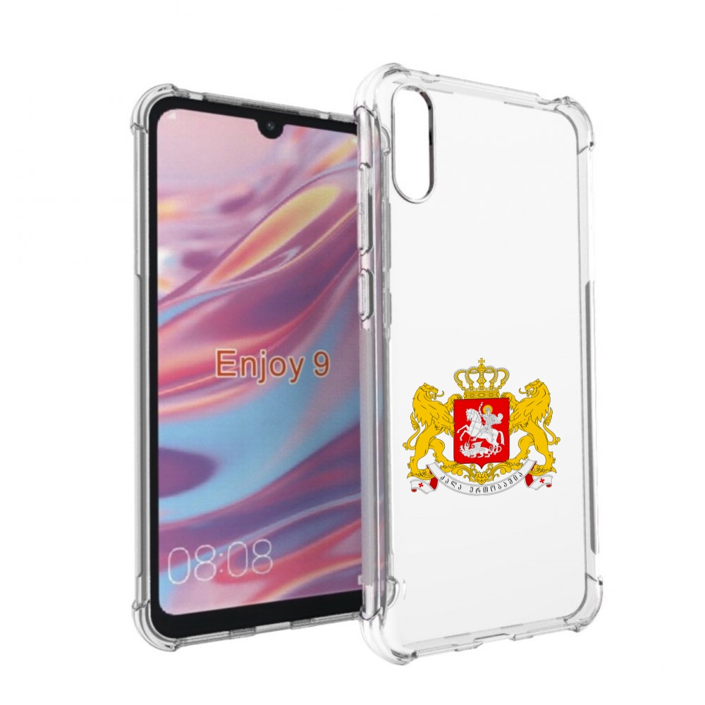 

Чехол бампер MyPads герб-грузии для Huawei Enjoy 9, Прозрачный, Tocco