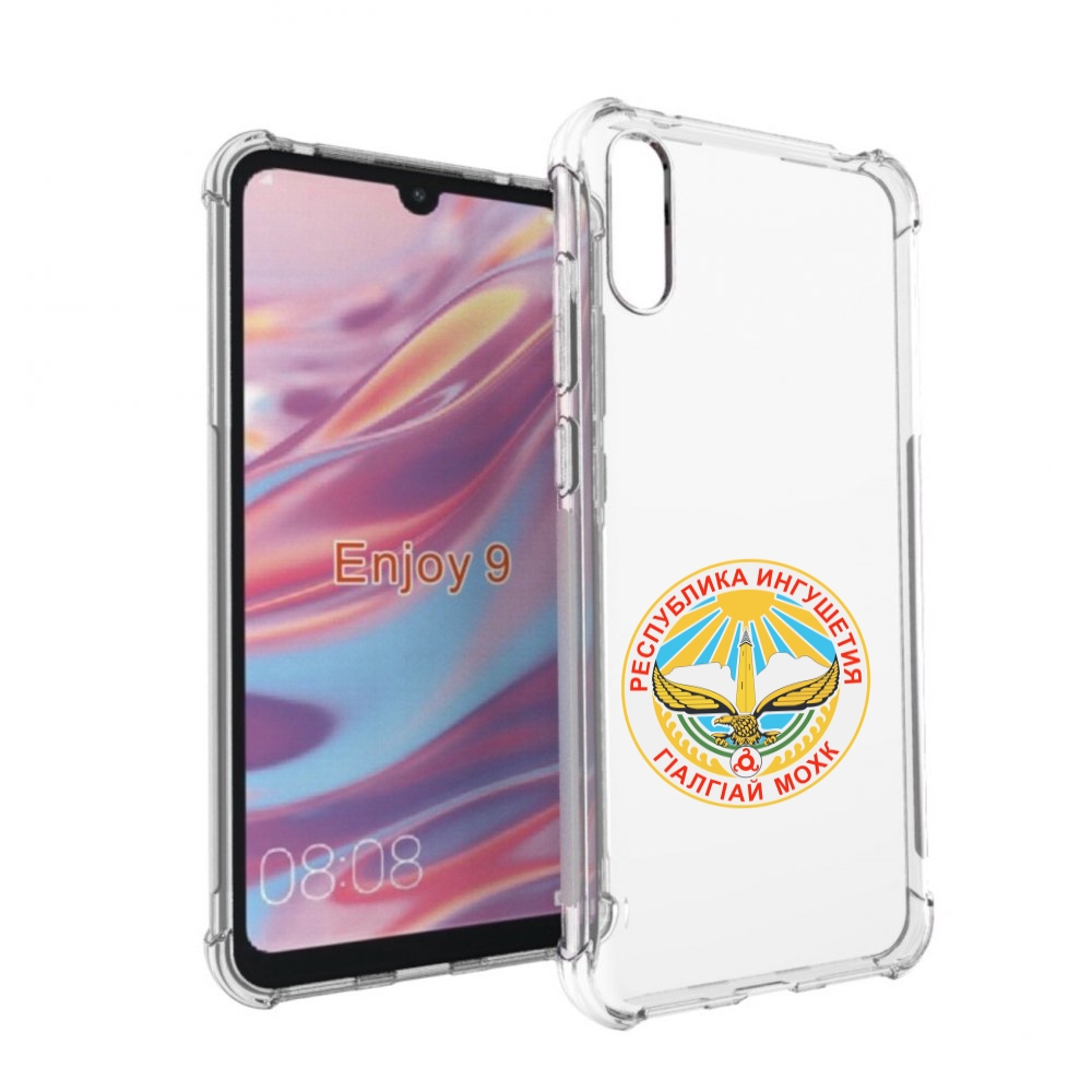 

Чехол бампер MyPads герб-ингушетия-магас для Huawei Enjoy 9, Прозрачный, Tocco