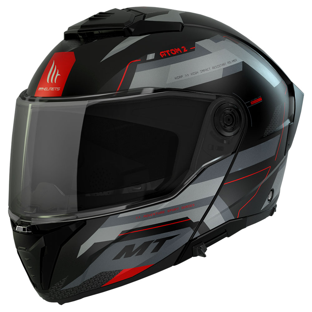 

Шлем MT ATOM 2 SV BAST D5, Черный;серый