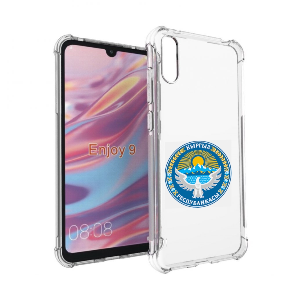 

Чехол бампер MyPads герб-киргизия для Huawei Enjoy 9, Прозрачный, Tocco