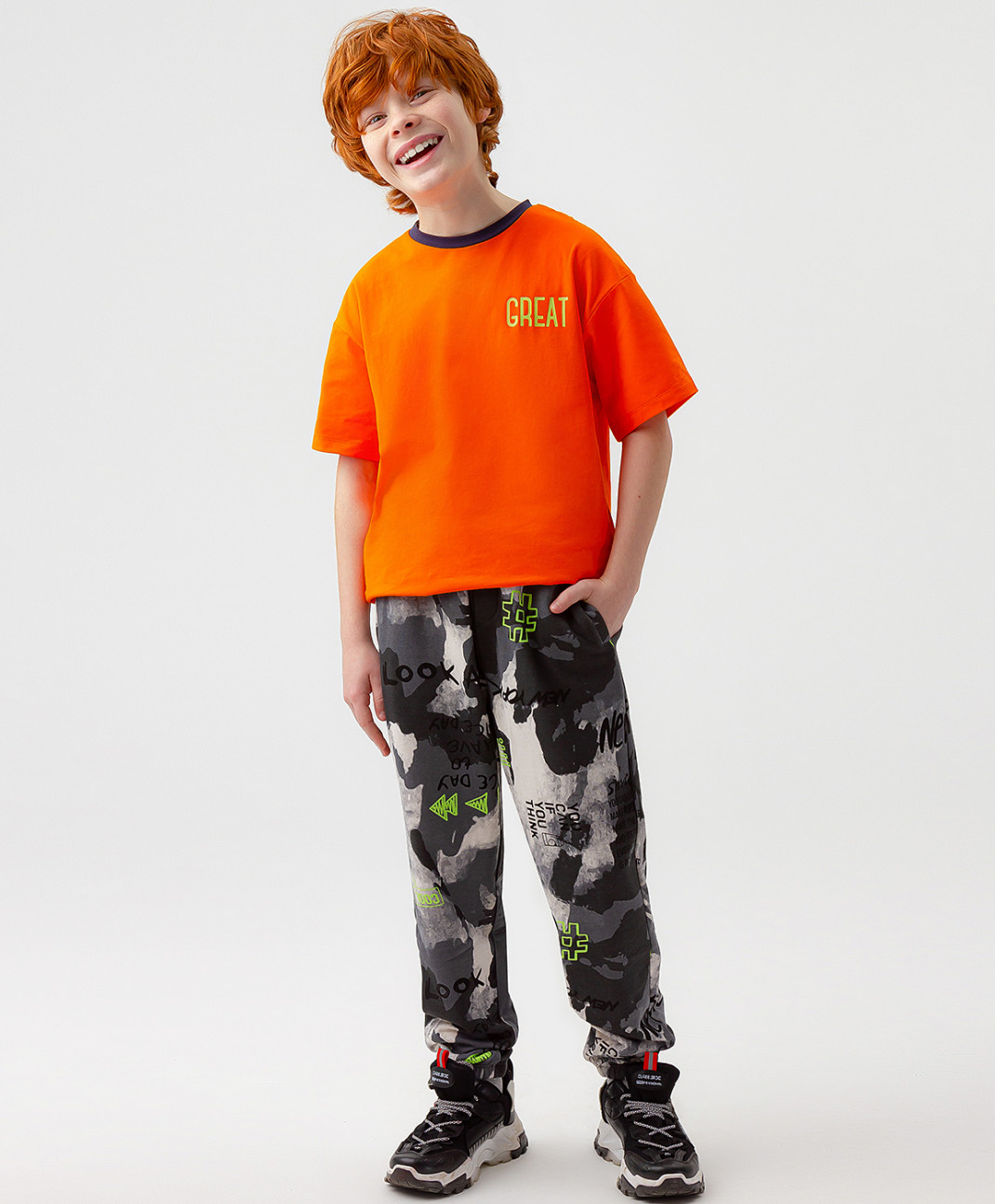 

Брюки детские Button Blue 123BBBJC56064413 хаки, 158, 123BBBJC56064413