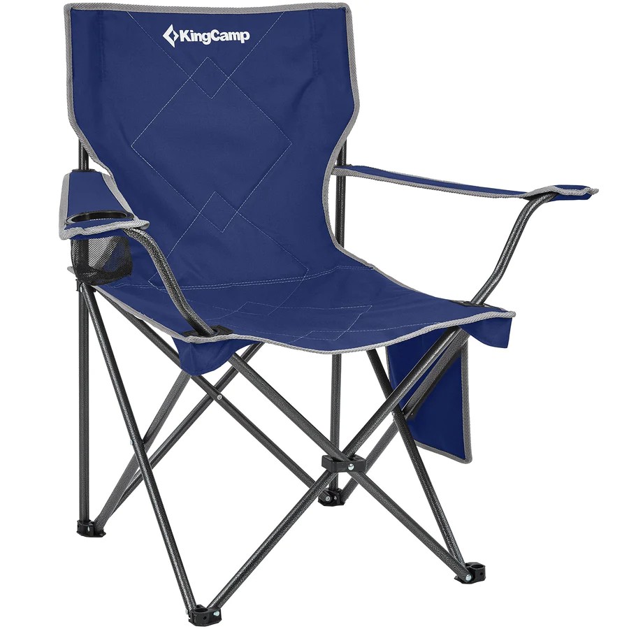 

Кресло складное сталь KingCamp 2216 Lotus B10 (50х50х42/82 синий), 2216 Lotus B10