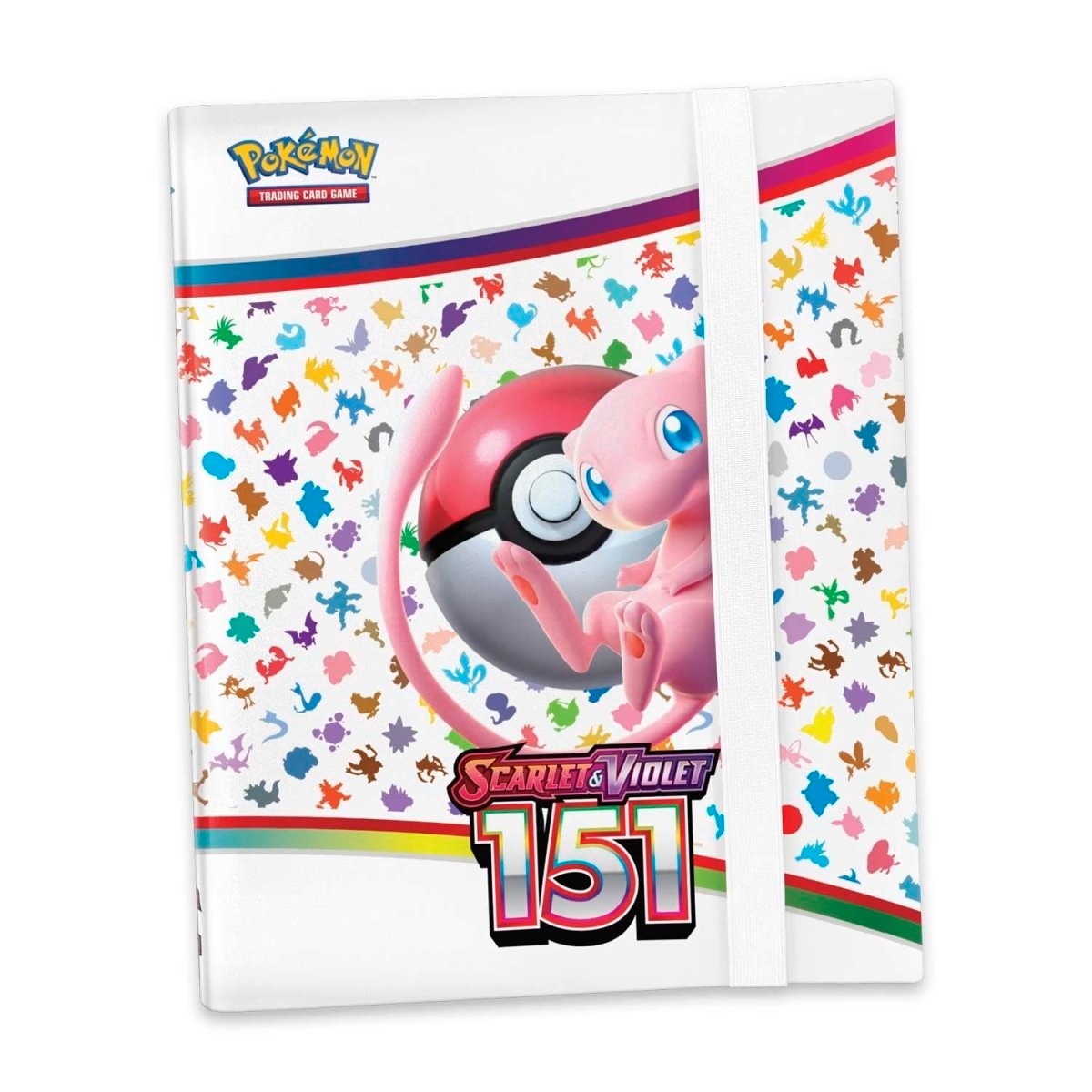 Альбом портфолио Nintendo Card Binder Collection Scarlet & Violet 151 для карт MTG Pokemon альбом портфолио card pro megabinder 4x4 на 1024 карты для карт mtg pokemon оранжевый