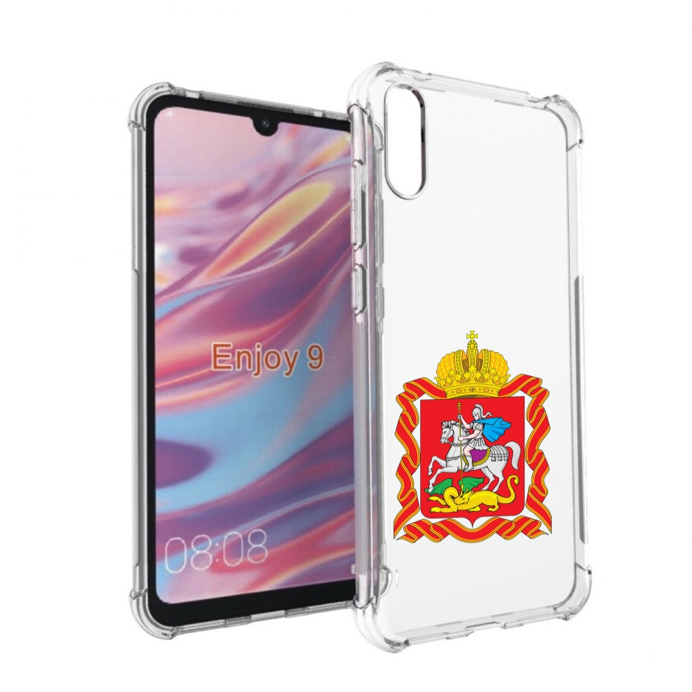 

Чехол бампер MyPads герб-московская-область для Huawei Enjoy 9, Прозрачный, Tocco