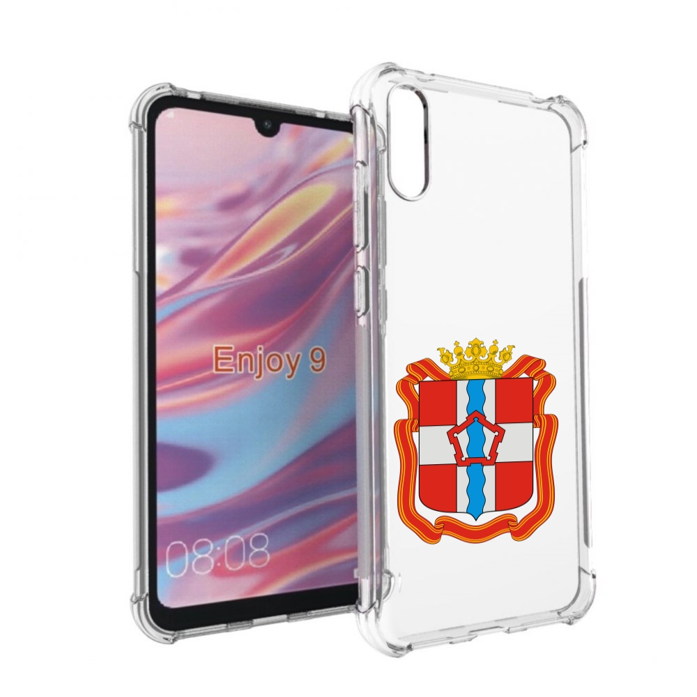

Чехол бампер MyPads герб-омскои-области для Huawei Enjoy 9, Прозрачный, Tocco