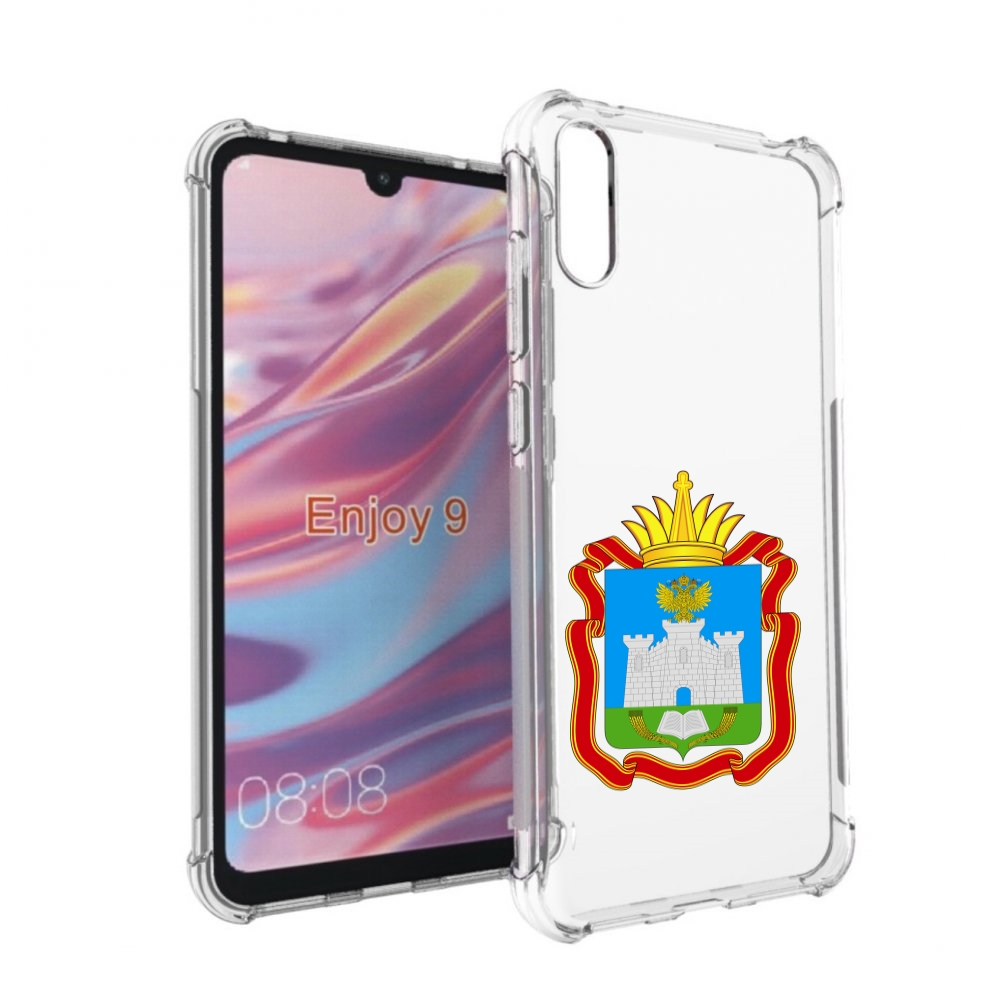 

Чехол бампер MyPads герб-орловская-область для Huawei Enjoy 9, Прозрачный, Tocco