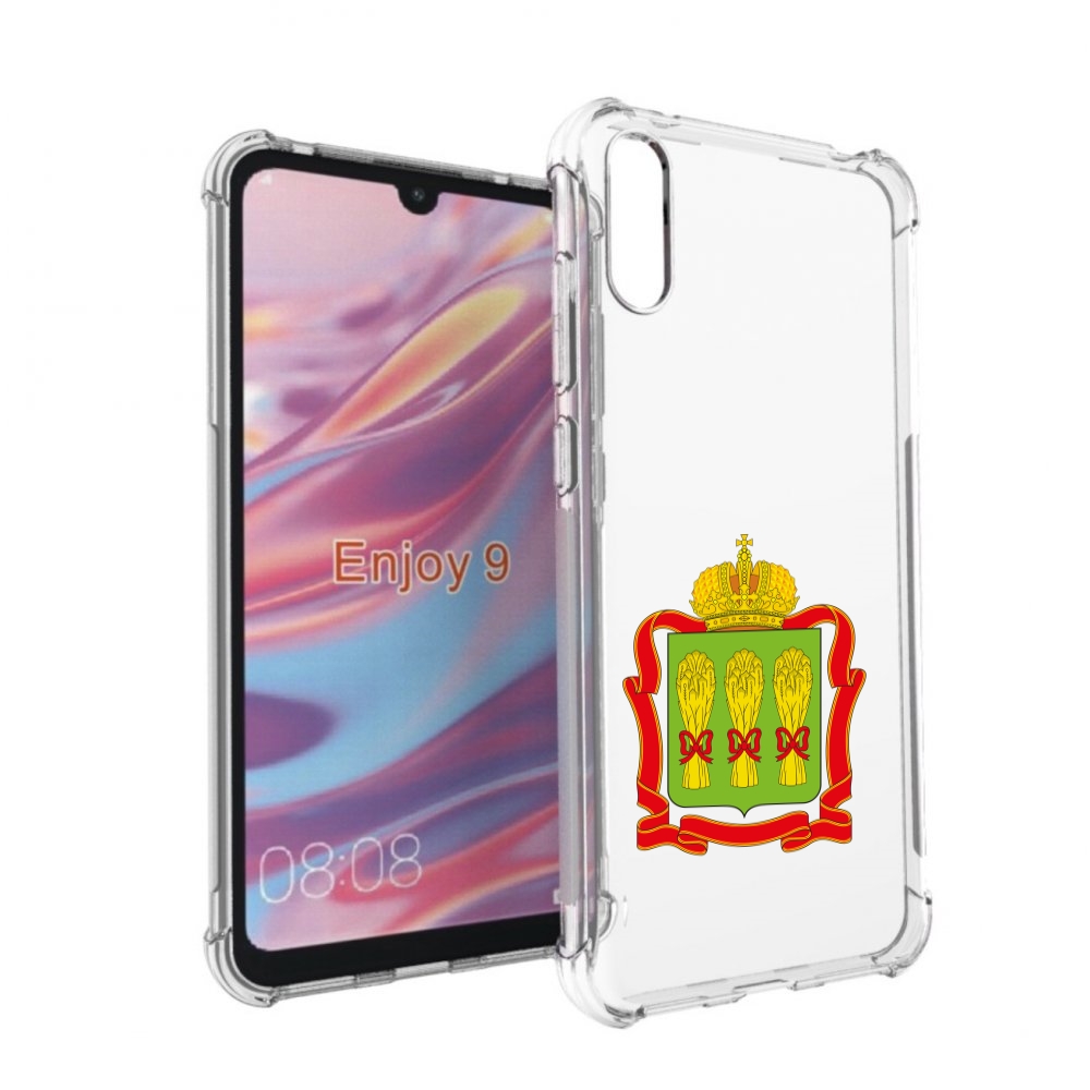 

Чехол бампер MyPads герб-пензенская-область для Huawei Enjoy 9, Прозрачный, Tocco