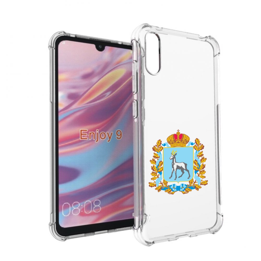

Чехол бампер MyPads герб-самарская-область для Huawei Enjoy 9, Прозрачный, Tocco