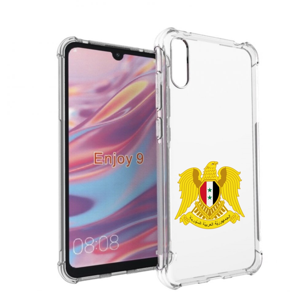 

Чехол бампер MyPads герб-сирии для Huawei Enjoy 9, Прозрачный, Tocco