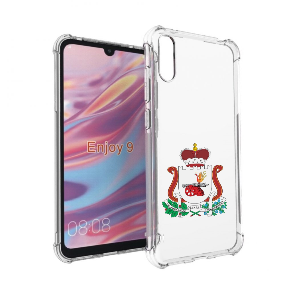

Чехол бампер MyPads герб-смоленскои-области для Huawei Enjoy 9, Прозрачный, Tocco