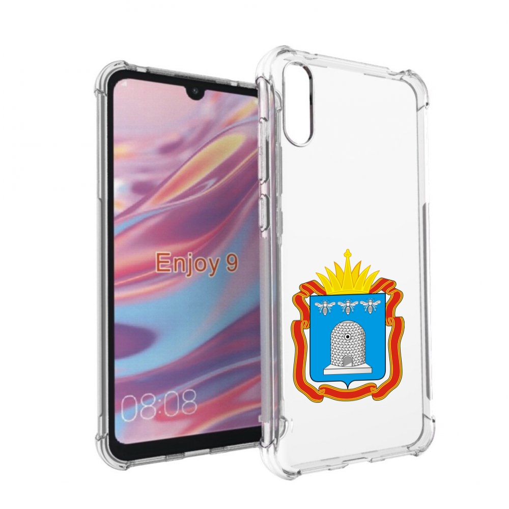 

Чехол бампер MyPads герб-тамбовская-область для Huawei Enjoy 9, Прозрачный, Tocco