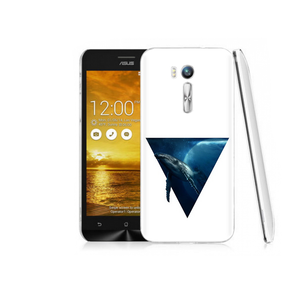 

Чехол MyPads Tocco для Asus ZenFone Go (ZB551KL) 3D кит, Прозрачный, Tocco