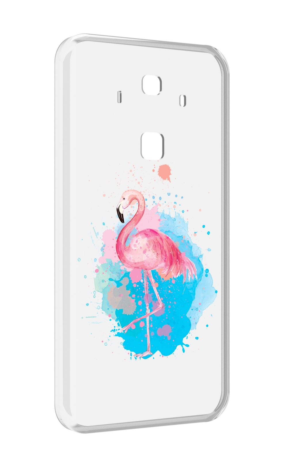 

Чехол MyPads акварельное-фламинго для Huawei Mate 10 Pro, Прозрачный, Tocco