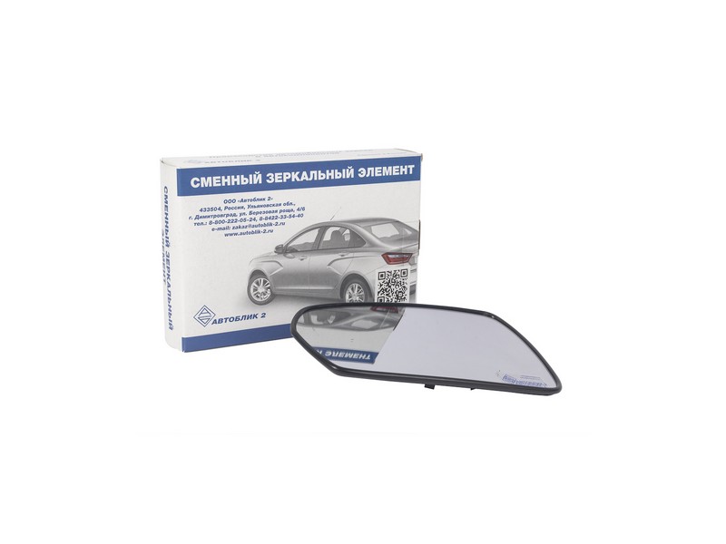 АВТОБЛИК 2 Элемент зеркальный 2180 левый обогрев