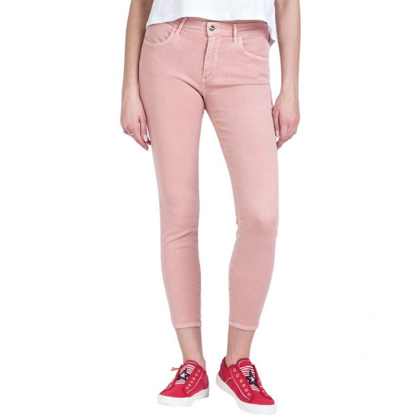 фото Джинсы женские wrangler w28mjtxld розовые 27/32