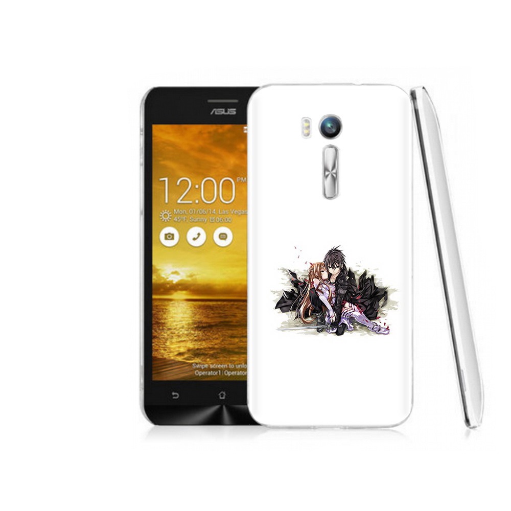 Чехол MyPads Tocco для Asus ZenFone Go (ZB551KL) аниме асуна