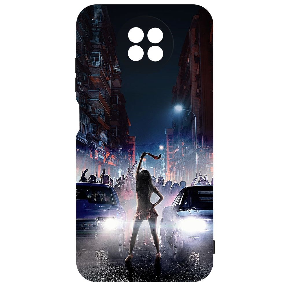 

Чехол-накладка Krutoff Soft Case Форсаж. Стритрейсинг для Xiaomi Redmi Note 9T черный