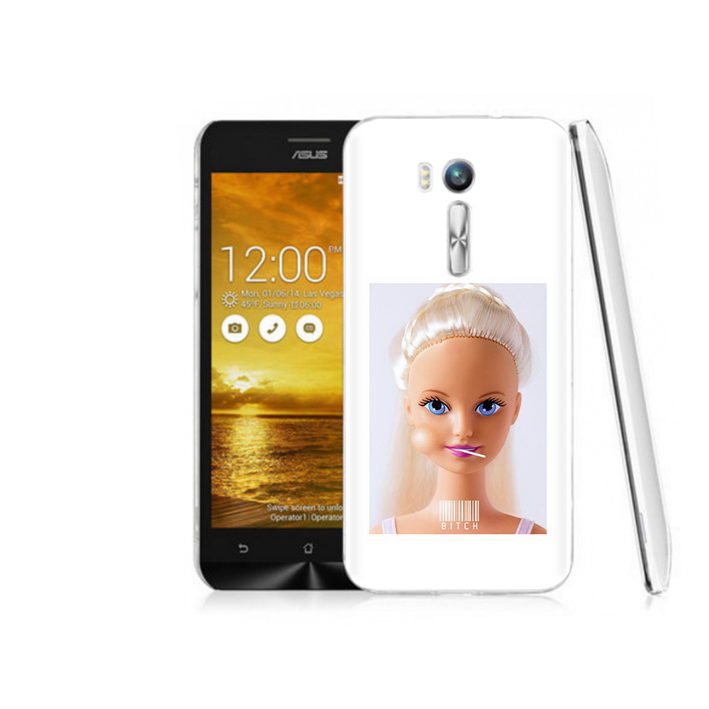 

Чехол MyPads Tocco для Asus ZenFone Go (ZB551KL) барби, Прозрачный, Tocco