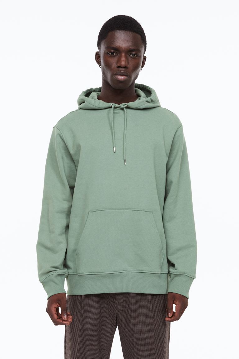 

Худи мужское H&M 1103620003 зеленое M (доставка из-за рубежа), 1103620003