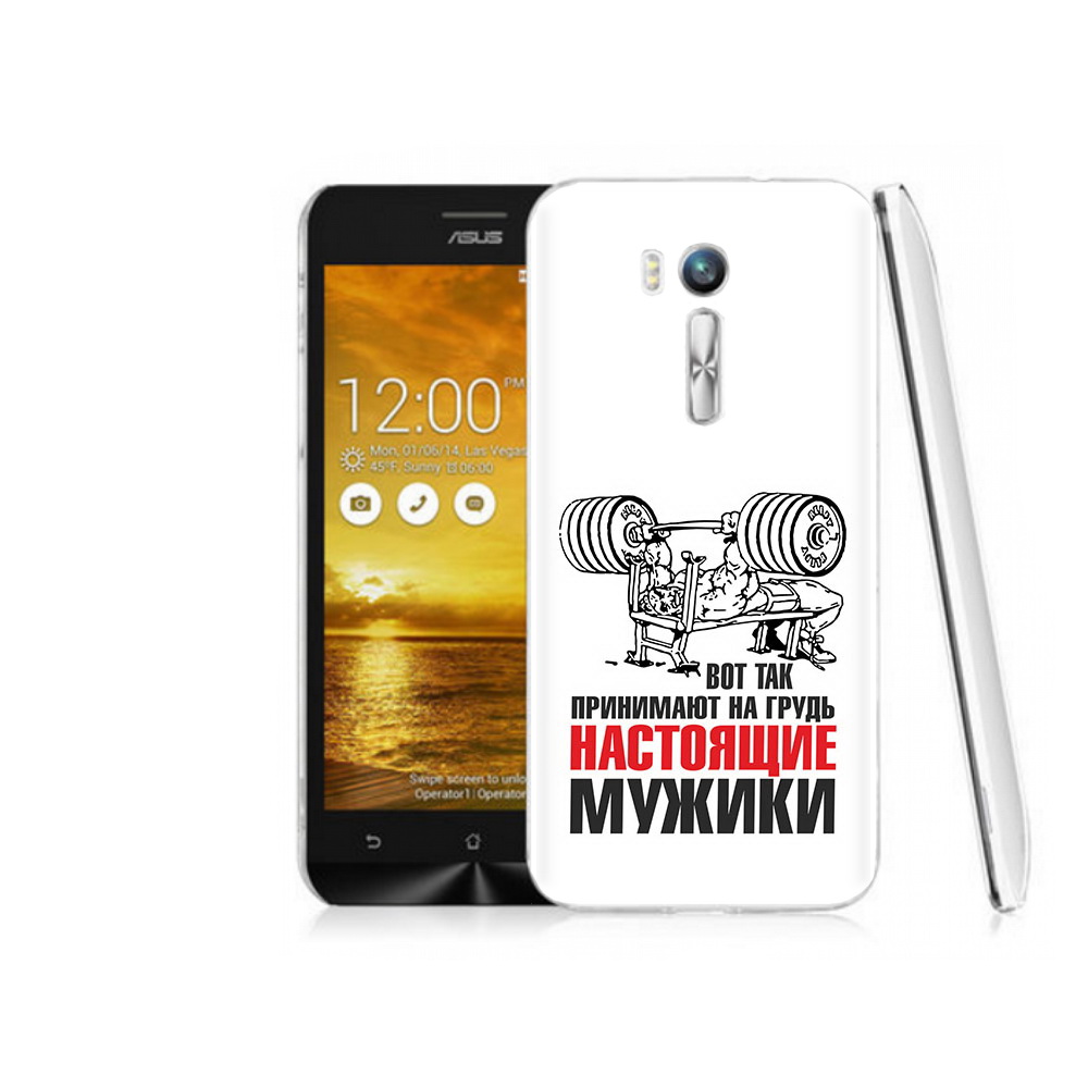 Чехол MyPads Tocco для Asus ZenFone Go (ZB551KL) бодибилдинг для мужиков