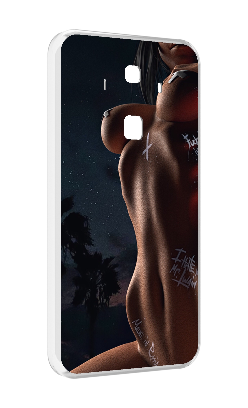 

Чехол MyPads белые-татуировки-на-теле для Huawei Mate 10 Pro, Прозрачный, Tocco