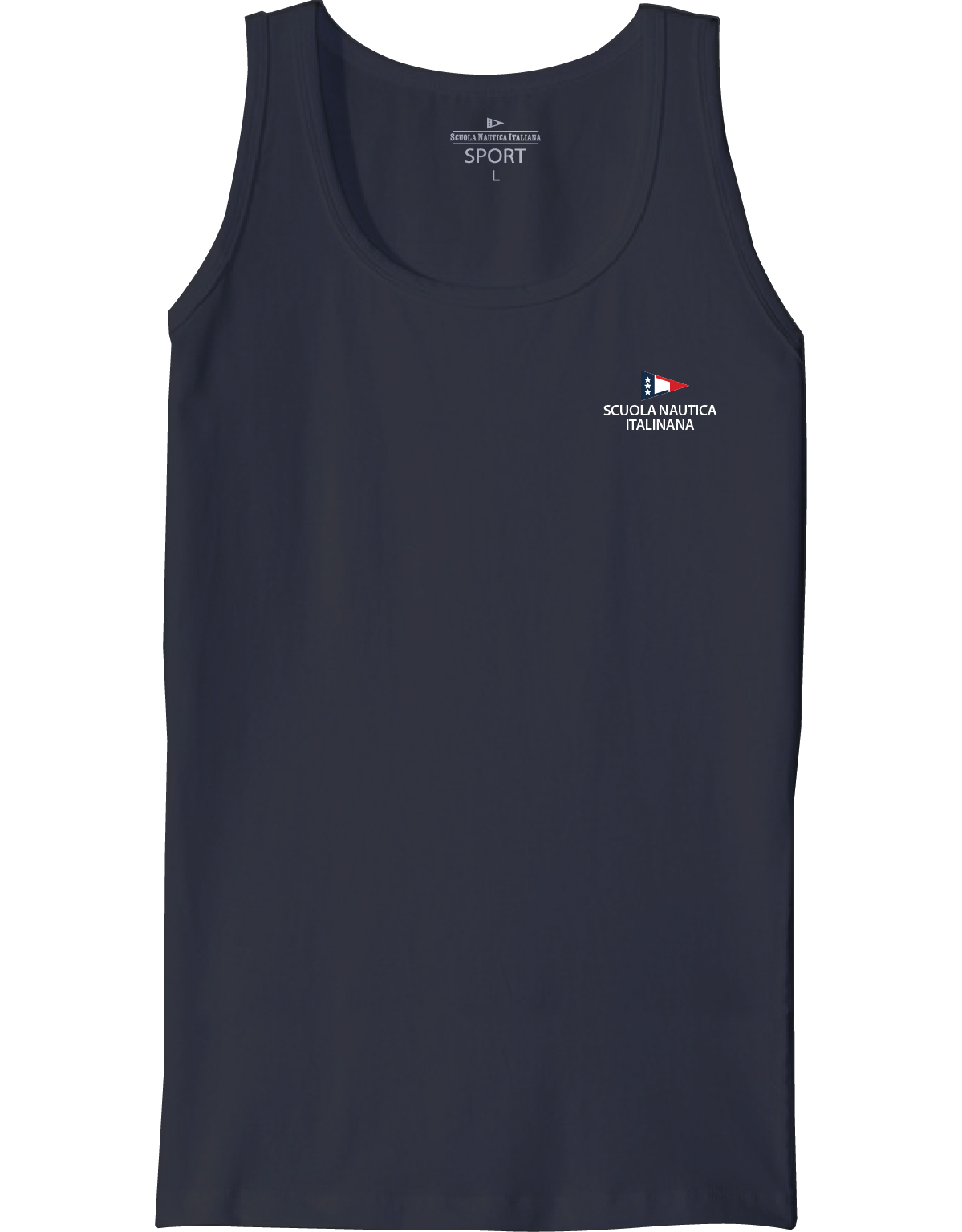 Майка мужская Scuola Nautica Italiana 015955 черная 2XL