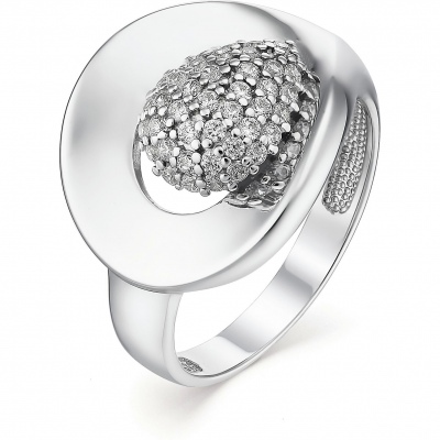 

Кольцо с 41 фианитом из серебра р. 18,5 Алкор серебро 01-1325_00КЦ-00, 01-1325_00КЦ-00