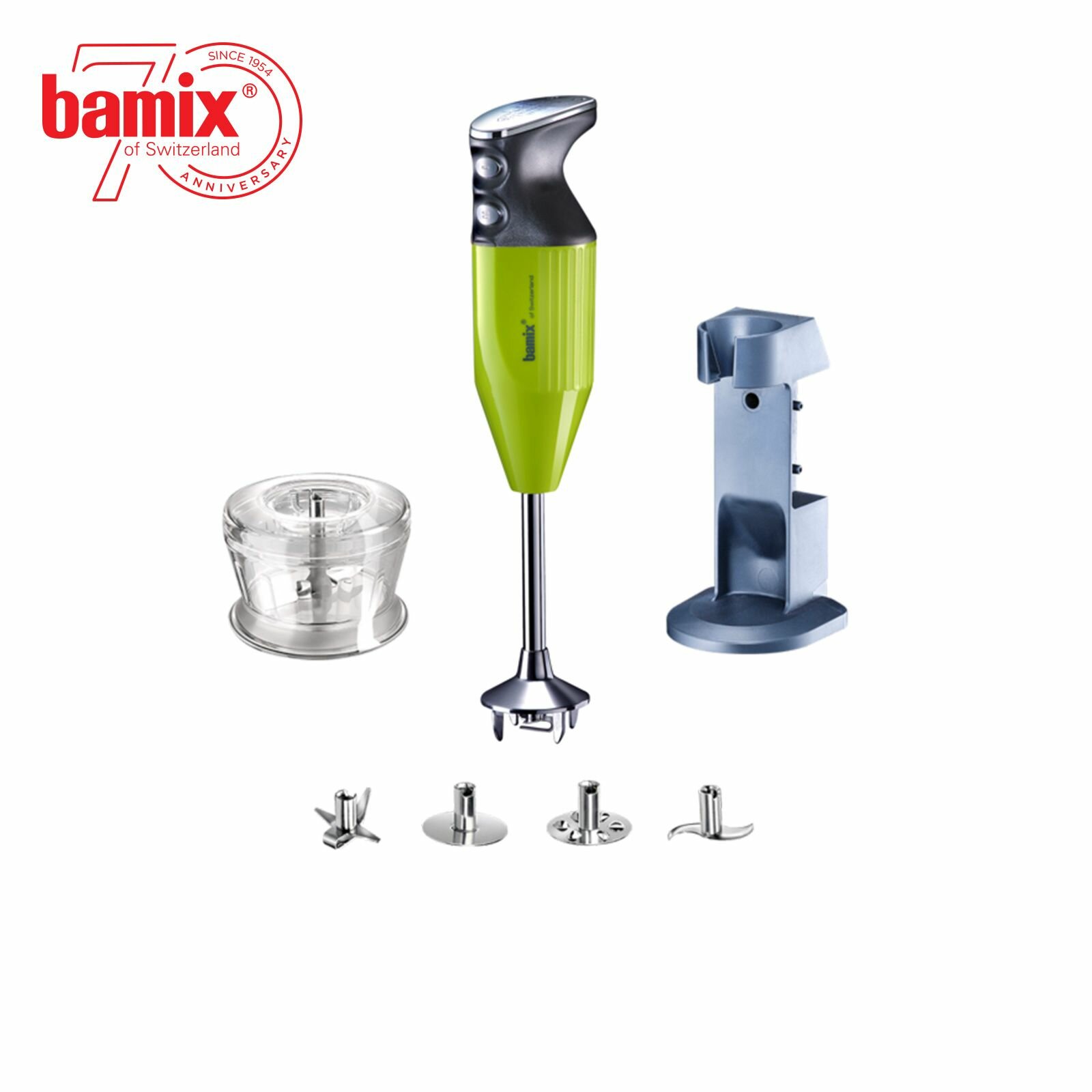 

Погружной блендер Bamix DeLuxe M180 Lime, DeLuxe M180