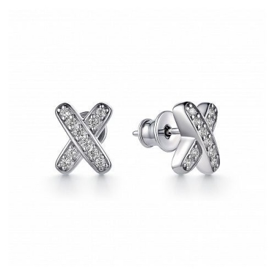 

Серьги с 20 фианитами из серебра Алкор серебро 02-1395_00КЦ-00, 02-1395_00КЦ-00